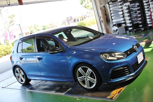 VWゴルフ6Rタイプ19インチ ホイールセット 5スポークデザイン